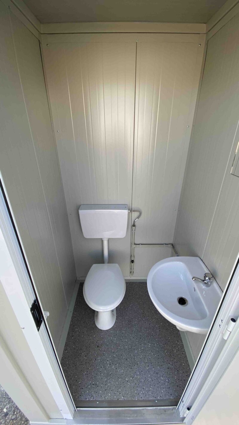 sanitarkabine mit wc